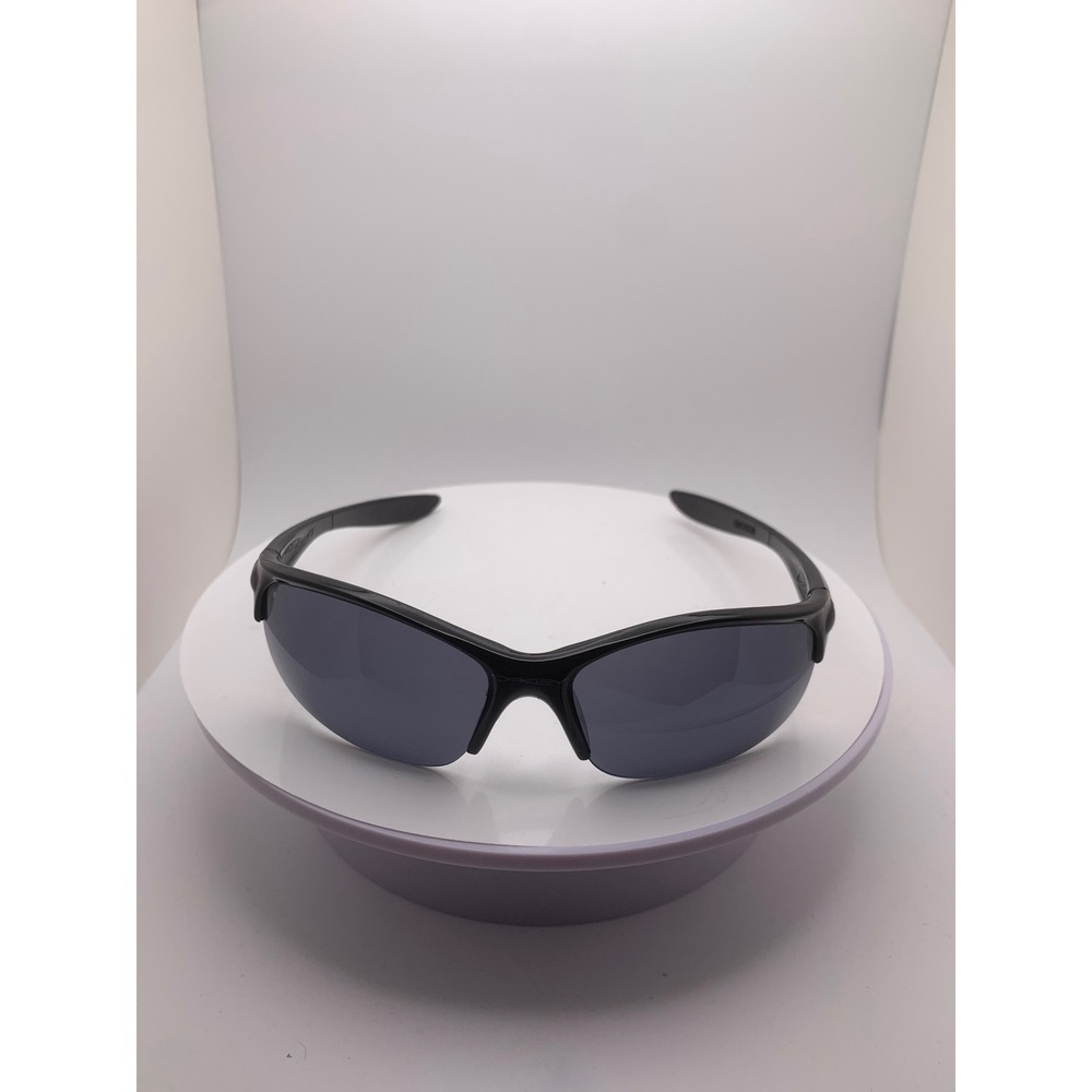 Oakley Commit Sunglasses Black Semi-Rimless Sport Frames Made in USA BD5989